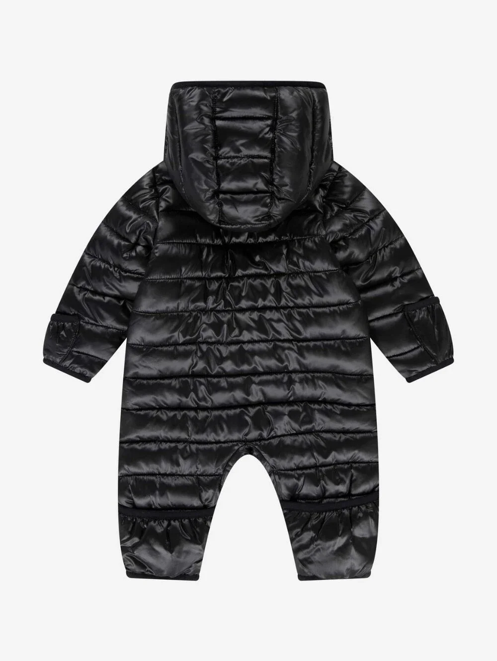 Nike Baby Midweight Water Resistant Puffer Hooded Snowsuit Black 6M